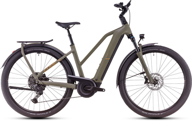 CUBE KATHMANDU HYBRID PRO 800 DUSTYOLIVE/GOLD