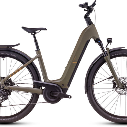 CUBE KATHMANDU HYBRID PRO 800 DUSTYOLIVE/GOLD