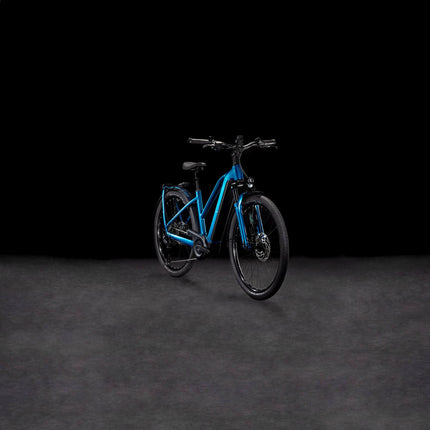 CUBE KATHMANDU HYBRID EX 800 ELECTRICBLUE/CHROME
