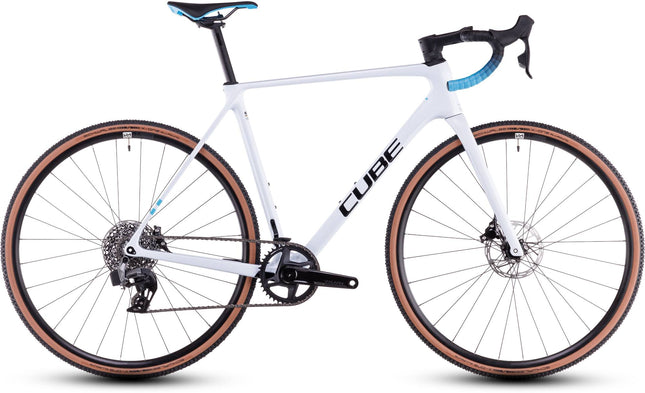 CUBE CROSS RACE C:62 RACE POLARWHITE/BLUE
