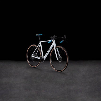 CUBE CROSS RACE C:62 RACE POLARWHITE/BLUE