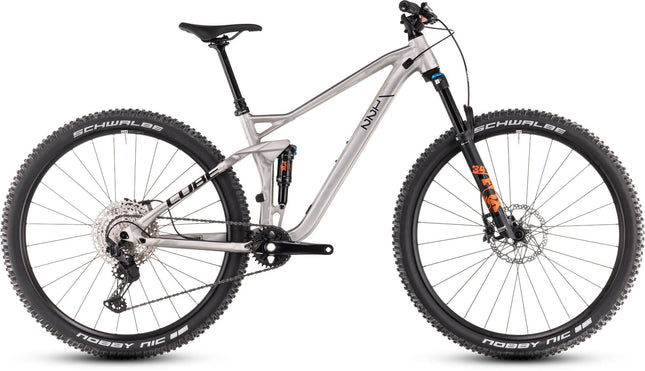 CUBE STEREO ONE22 RACE RAWMETAL/BLACK