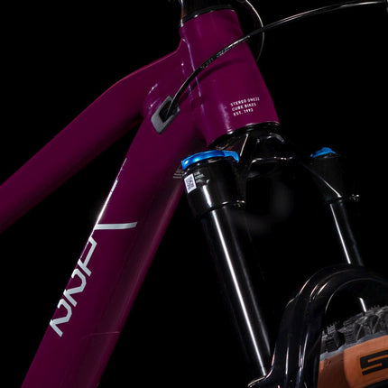CUBE STEREO ONE22 RACE WINE/GREY
