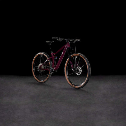 CUBE STEREO ONE22 RACE WINE/GREY