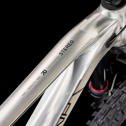 CUBE STEREO ONE77 RACE 29 RAWMETAL/BLACK