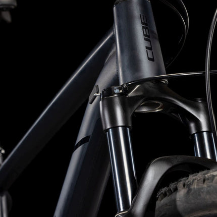 CUBE ATTENTION SLX BLACKMETAL/BLACK