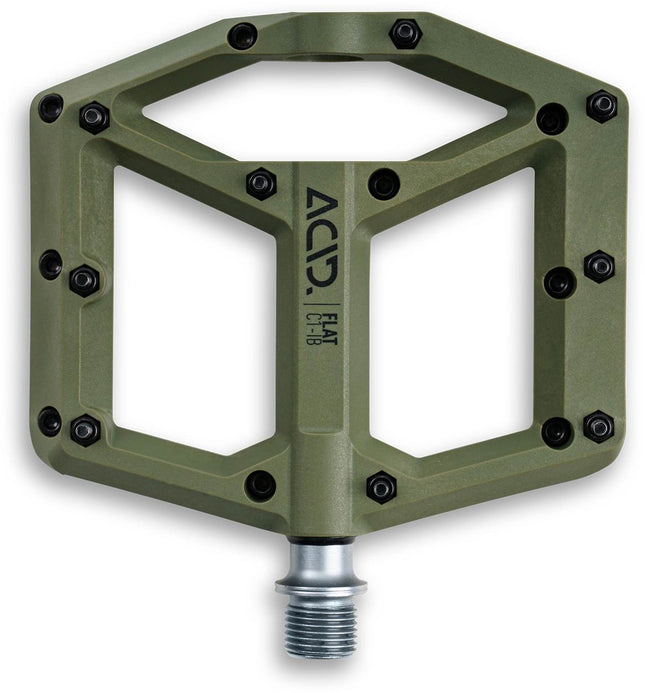 ACID PEDALS FLAT C1-IB OLIVE