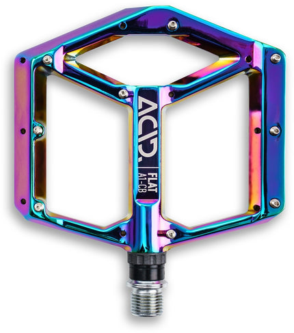 ACID PEDALS FLAT A1-CB  OIL SLICK