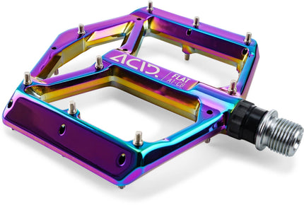 ACID PEDALS FLAT A1-CB  OIL SLICK