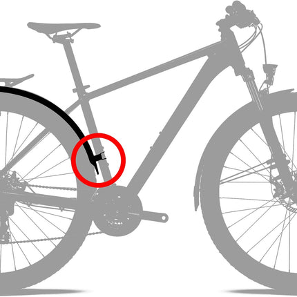 ACID Mudguard Set 60 26" Black