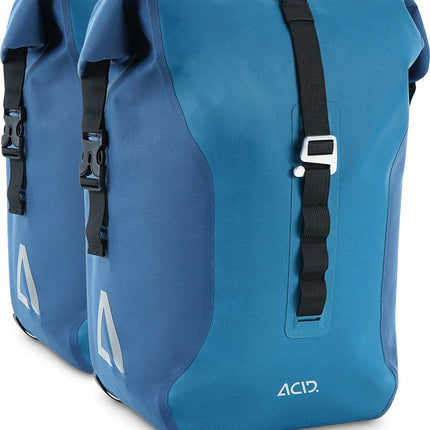 ACID Panniers Travlr Pro 20/2 Dark Blue/Black