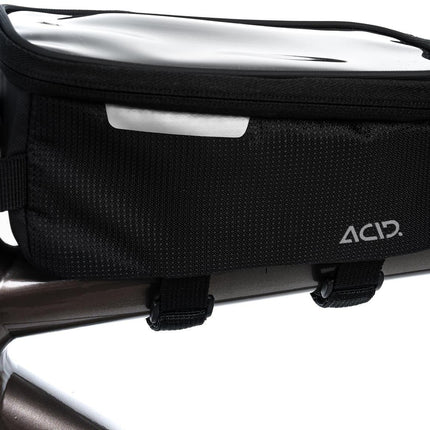 ACID Panniers Top Tube View Cmpt Black