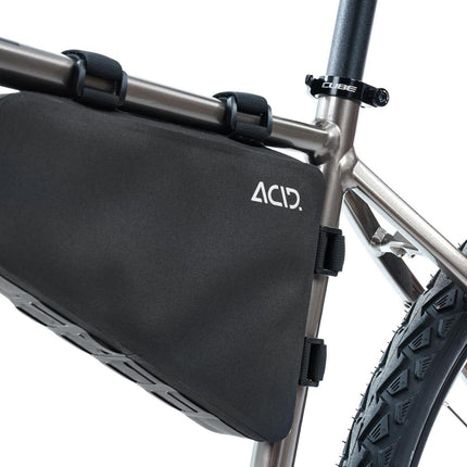 ACID Panniers Frame Bag Rear Pro 2 Black