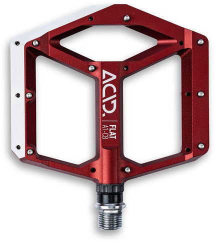 ACID PEDALS FLAT A1-CB RED