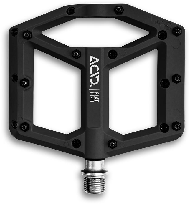 ACID PEDALS FLAT C1-IB BLACK
