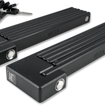 ACID Folding Lock Rigid 100 Pure Twin Pack Black Art1