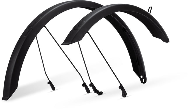 ACID MUDGUARD SET ROOKIE 55 24 INCH BB MOUNT 2.0 BLACK