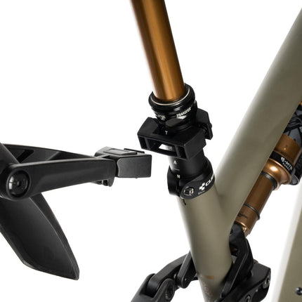 ACID MUDGUARD VANE PRO 27.5-29 INCH CLICK REAR BLACK/BLACK