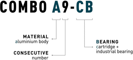 ACID PEDALS COMBO A9-CB BLACK