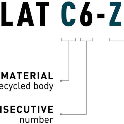 ACID PEDALS FLAT C6-ZP BLACK