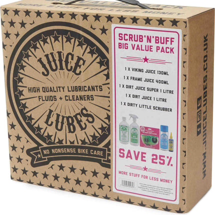 Juice Lubes Scrub And Buff Pack